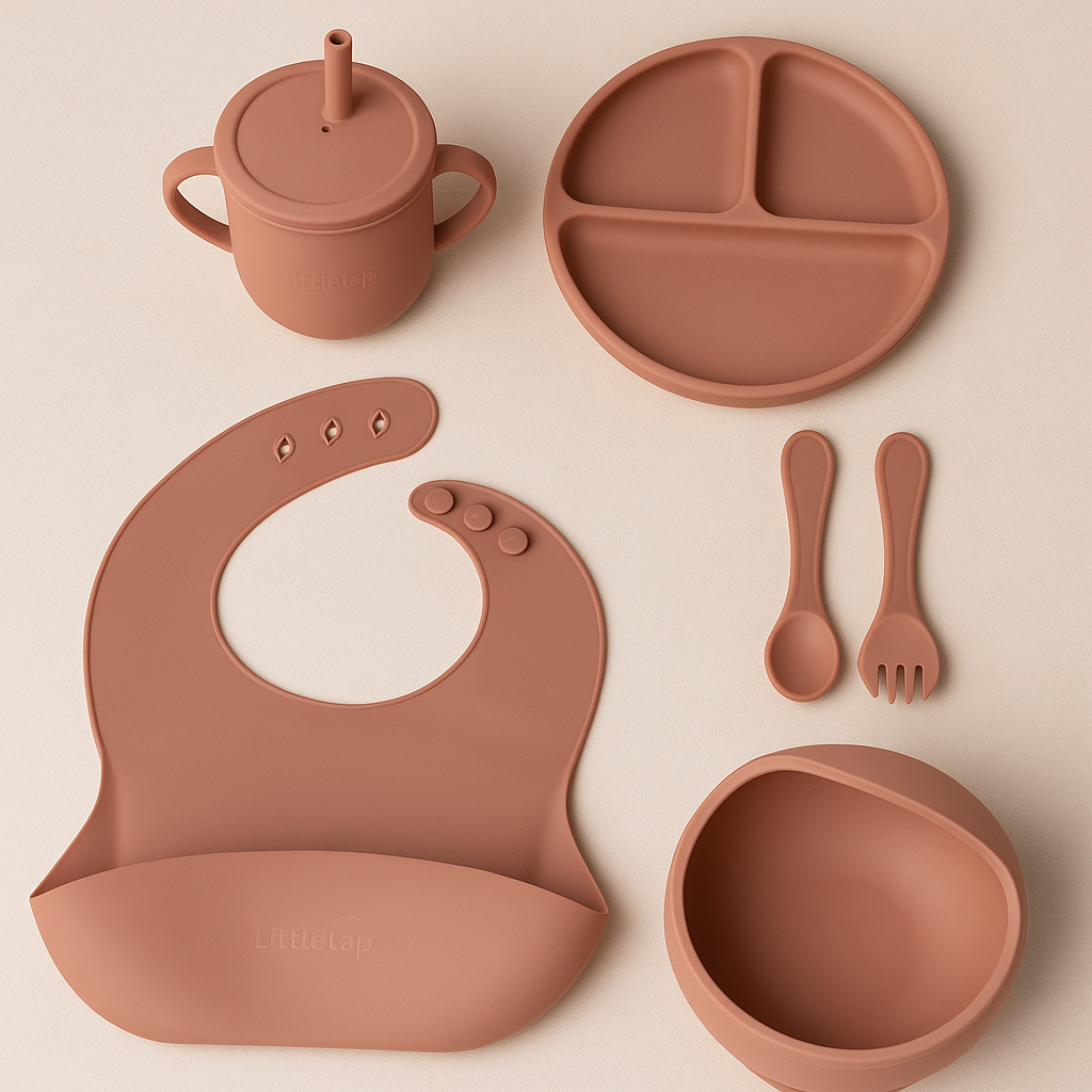 Little Leap Baby Silicone Tableware Set - Image 5