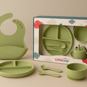 Little Leap Baby Silicone Tableware Set