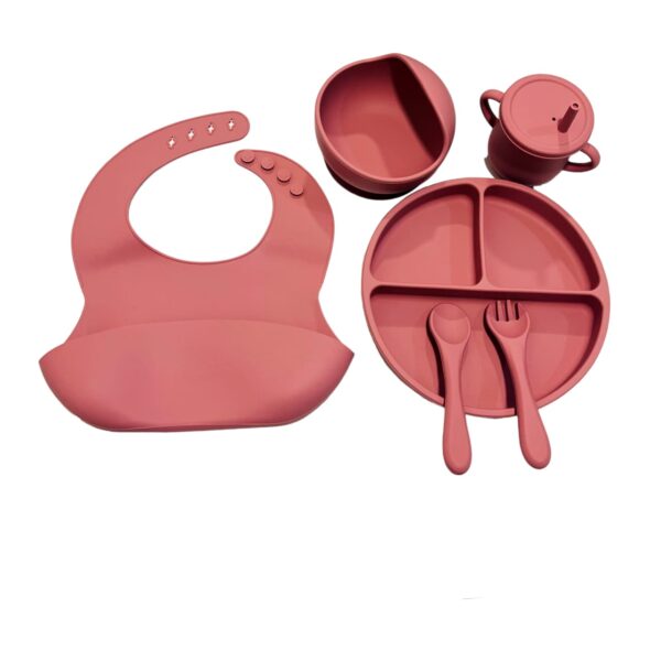 Little Leap Baby Silicone Tableware Set - Image 3