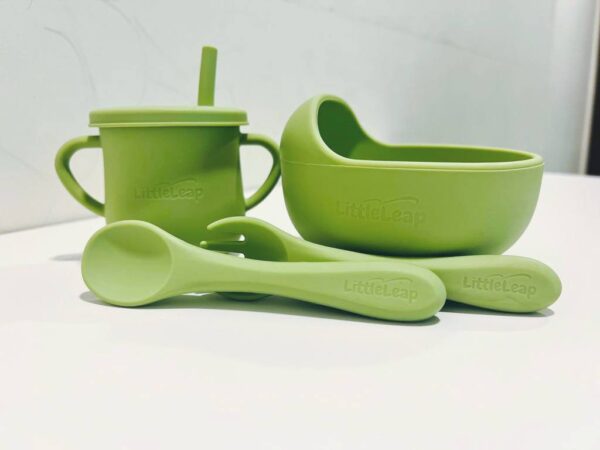Little Leap Baby Silicone Tableware Set - Image 7