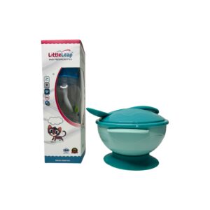 little leap suction bowl and feeding bottle / combination products