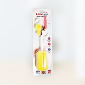 Little Leap Bottle & Nipple Cleaning Brush-Sponge