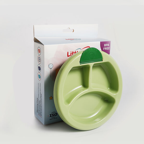 Little Leap Warming Plate+ Heat Sensing Spoon & Fork Set - Image 4