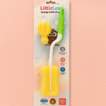 Little Leap Sponge Bottle Cleaning Brush - Green