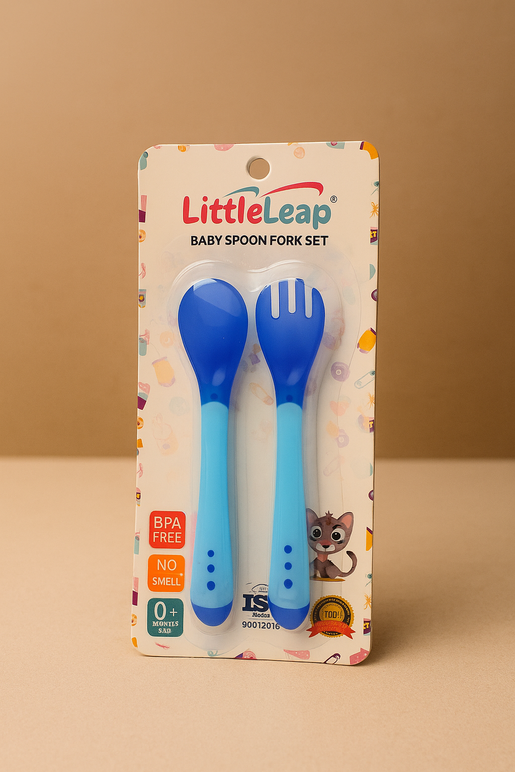 Little Leap Heat Sensing Spoon & Fork